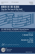 Amor de Mi Alma SATB choral sheet music cover